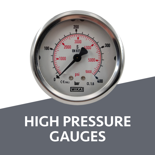 High Pressure Gauges